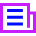 Documentation Newsletter Icon from Sharp Neon Set