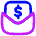 Mail Newsletter Paid Subscription Icon from Flex Neon Set