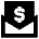 Mail Newsletter Paid Subscription Icon from Sharp Remix Set
