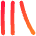 Media Library Music Content Icon from Flex Gradient Set