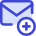 Mail Inbox Envelope Add 2