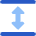 Interface Arrows Vertical Expand 2