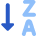 Interface Text Formatting Arrange Letter Z A