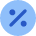 Shopping Store Discount Percent Circle