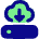 Server Cloud Drive Upload Backup Icon from Flex Pop Set