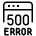 Window Error 500