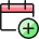 Calendar Add 1 icon - Free transparent PNG, SVG. No Sign up needed.