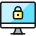 Desktop Monitor Lock