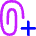 Attach File Add Icon from Flex Neon Set