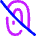 Attach File Off Icon from Flex Neon Set
