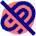 Attach File Off Icon from Sharp Pop Set