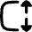 Dimension Vertical Icon from Flex Remix Set