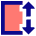 Dimension Vertical Icon from Sharp Pop Set