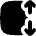 Dimension Vertical Icon from Flex Solid Set