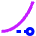 Ease In Icon from Sharp Neon Set