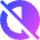 Edit Contrast Off Icon from Sharp Gradient Set