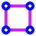 Edit Frame Textbox Transform Icon from Sharp Neon Set