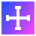 Equal Size Icon from Sharp Gradient Set