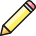 Pencil 1 icon - Free transparent PNG, SVG. No Sign up needed.