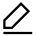 Pencil Line icon - Free transparent PNG, SVG. No Sign up needed.