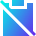 Clipboard Content Paste Off Icon from Sharp Gradient Set