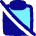 Clipboard Content Paste Off Icon from Flex Pop Set