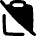 Clipboard Content Paste Off Icon from Flex Remix Set