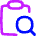 Clipboard Content Paste Search Icon from Flex Neon Set