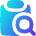 Clipboard Content Paste Search Icon from Flex Gradient Set