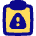 Clipboard Task Alert Icon from Flex Pop Set