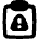 Clipboard Task Alert Icon from Flex Remix Set