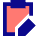 Clipboard Task Note Edit Icon from Sharp Pop Set