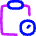 Clipboard Task Pending Action Icon from Flex Neon Set
