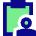 Clipboard Task Person In Charge Icon from Sharp Pop Set
