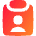 Clipboard Task Person In Charge Icon from Flex Gradient Set