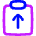Clipboard Task Submitted Icon from Flex Neon Set