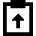 Clipboard Task Submitted Icon from Sharp Remix Set