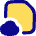 Document File Cloud Online Backup Icon from Flex Pop Set