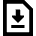 File Document Download Save Icon from Sharp Remix Set