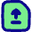 File Document Upload Publish Icon from Flex Pop Set