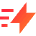 Flash Fast Speed Icon from Sharp Gradient Set