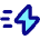 Flash Fast Speed Icon from Flex Pop Set