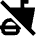 No Food Icon from Sharp Remix Set