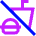 No Food Icon from Sharp Neon Set