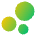 Chart Bubble Icon from Sharp Gradient Set