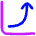 Chart Profit Growth Skyrocketing Icon from Flex Neon Set