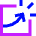 Chart Profit Growth Through The Roof Icon from Sharp Neon Set