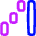 Chart Waterfall Icon from Flex Neon Set