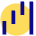 Chart Waterfall Icon from Sharp Pop Set