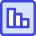Graph Bar Decrease Square